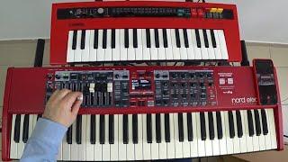 Nord Electro 6 OrganОрган Обзор секции ОрганOrgan section overview