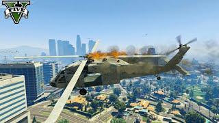 GTA 5   Incredibe Helicopter Crashes Compilation  Epic Helicopter Fails  Game Lovers