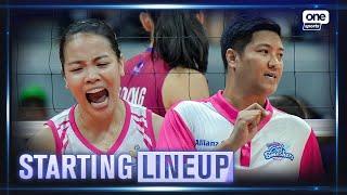 Jema Galanza on Coach Sherwin’s role in developing her and Creamline’s skills  Starting Lineup