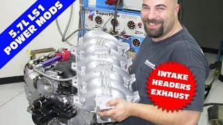 HOW TO 5.7L LS1 POWER MODS HOW TO MAKE MORE POWER WITH YOUR 5.7L LS1. LONG TUBES VS STOCK EXHAUST