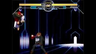 Mugen Data Battles Iori vs Kyousuke Natsume