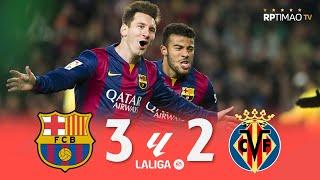 Barcelona 3 x 2 Villareal ● La Liga 1415 Extended Goals & Highlights ᴴᴰ