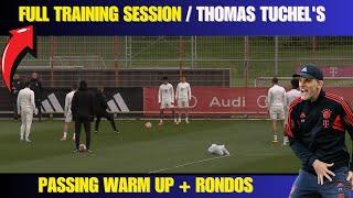 Full Training Session  Thomas Tuchels FC Bayern Munich