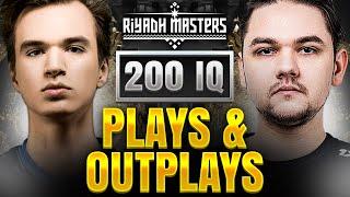 Best 200 IQ Plays Solo Plays & Outplays of Riyadh Masters 2024 Group Stage