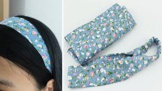 Easy Cotton Headbands – Fabric Headband Tutorial