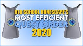 OSRSs Most EFFICIENT Quest Order