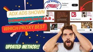 Adx ads show latest method  Non programmatic ads show live update