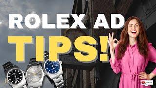 Rolex AD Tips How to Make the Most of Your Rolex Purchase