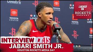 Jabari Smith Jr.  Houston Rockets Media Day  2024-2025 NBA Season