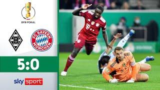 Borussia Mönchengladbach - FC Bayern München  Highlights - DFB-Pokal 202122  2. Runde