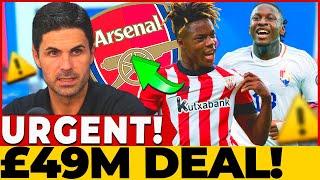 BREAKING ARTETA’S GAME-CHANGER ARSENALS £38M SWOOP TO REPLACE SAKA ARSENAL FC NEWS