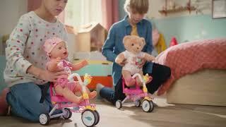  BABY born Trike Dreiradfahren wie Emma & Teddy in der Serie  BABY born