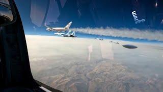 В Иране удивились как Су-35С сопровождавшие борт Президента России пролетели больше чем могут