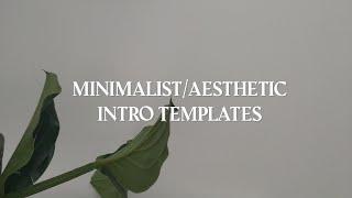 minimalist & cute intro templates  free download wlinks