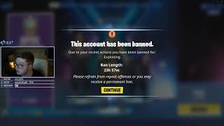 GHOST AYDAN *BANNED* FROM FORTNITE For EXPLOITINGSMURFINGG