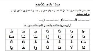 درس پنجم قرآن کریم آموزش آنلاین قرآن کریم بشکل ساده و آسان  آموزش قاعده بغدادی یا نوزانی الفباعربی