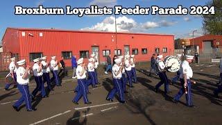 Broxburn Loyalists Feeder Parade 2024