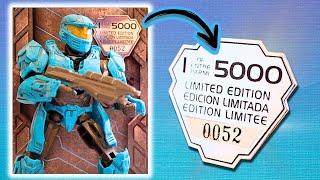 Only 5000 Exist Halo Mega Bloks 2009 Cyan Spartan 