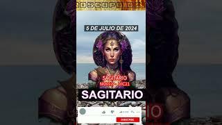 Horóscopo Diario - Sagitario - 5 de Julio de 2024. #shorts