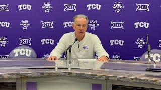 TCU HC Jamie Dixon talks Frogs 62-54 loss to Baylor