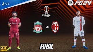 FC 24 - Milan Vs Liverpool  UEFA Europa League Final 2324  PS5™ 4K60