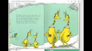 The Sneetches Dr Seuss Kids book read aloud