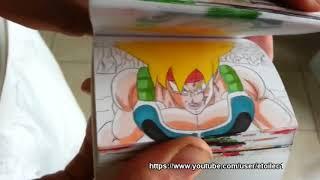 Bardock vs Frieza  revenge Dragon ball Z flipbook animation original video