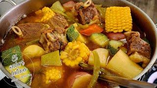  Como Hacer un Delicioso Caldo de Res  Rico Nutritivo y Bien Sabroso- El sabor latino