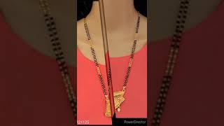 short  & long mangalsutra designमंगलसुत्र Daily Wear mangalsutra  #Shorts