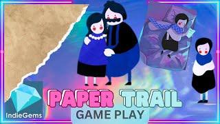 ** PAPER TRAIL **  ¦ PC First Look - No Commentary - Edited Game Play ¦  Unique Puzzle Game