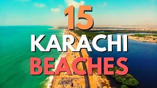 Top 15 Beaches in Karachi Sindh  Urdu & Hindi  Tanveer Rajput TV