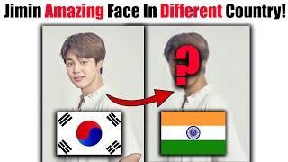 BTS Jimin Amazing Face In Different Country 