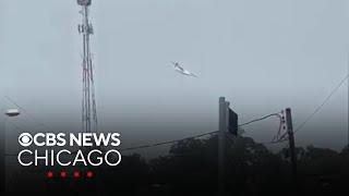 Cellphone video captures moment plane crashes in Sao Paulo Brazil