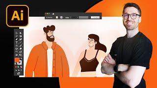  Introducing The Flat Character Illustration Masterclass Course