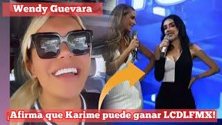 ¡Wendy Guevara afirma que Karime puede ganar #lacasadelosfamososmx  #wendyguevara #karimepindter