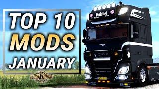 TOP 10 MODS JANUARY 2021  ETS2 1.39