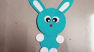 Easy Paper RABBIT  Craft Ideas  Paper Crafts  - Paper RABBIT  DIY Paper craft  Origami Craft