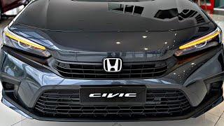 The All New Honda Civic 1.5L VTEC Turbocharged E Spec 2024  Perfected Sedan  Walkaround in 4K