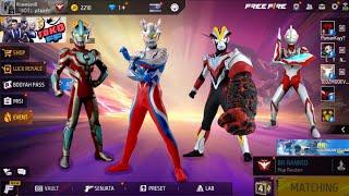 ULTRAMAN GINGA ZERO VICTORY DAN ULTRAMAN RIBUT MASUK GAME FREE FIRE BR RANKED GAME LUCU FF