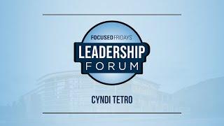 Leadership Forum Cydni Tetro