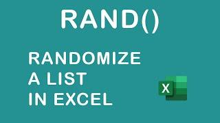 How to Randomize a List in Excel