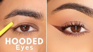 How To Large Wing Eyeliner on HOODED Eyes