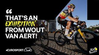 Wout van Aert What Cant This Guy Do?  Tour De France   Eurosport Cycling