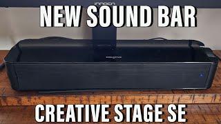 Check Out This Game-Changing Creative Stage SE Sound Bar - WOW