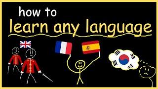 learning a new language is easy actually