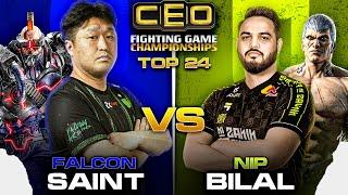 Bilal Bryan VS Saint Jack 8 - Top 24 Losers - CEO 2024