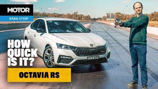 2021 Skoda Octavia RS How quick is it?  MOTOR