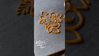 Floral henna design 2024 #henna #hennadesign #mehendi