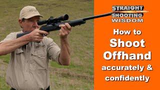 How to shoot accurately in the standing unsupported position