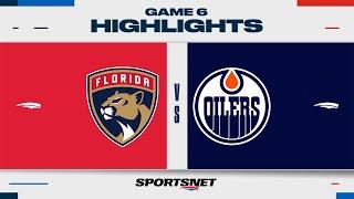 Stanley Cup Final Game 6 Highlights  Panthers vs. Oilers - June 21 2024